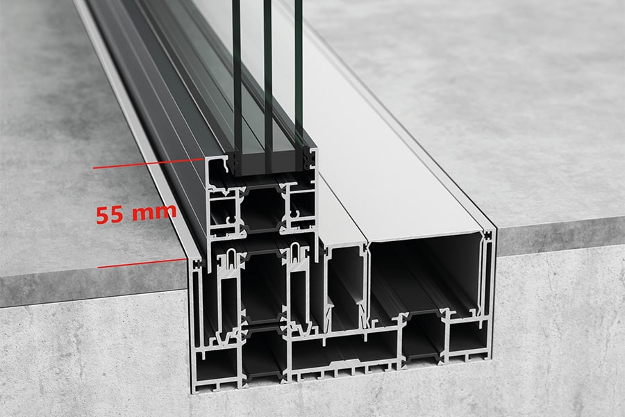 Falt-Schiebe-Systeme SF55 und SF75 von Sunflex: Barrierefreier Komfort für alle Generationen 1