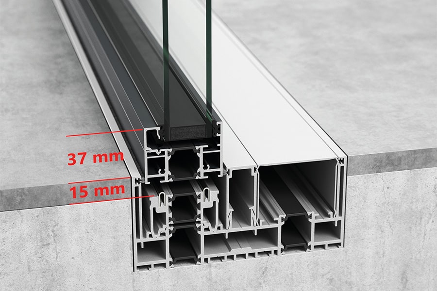 Falt-Schiebe-Systeme SF55 und SF75 von Sunflex: Barrierefreier Komfort für alle Generationen 2