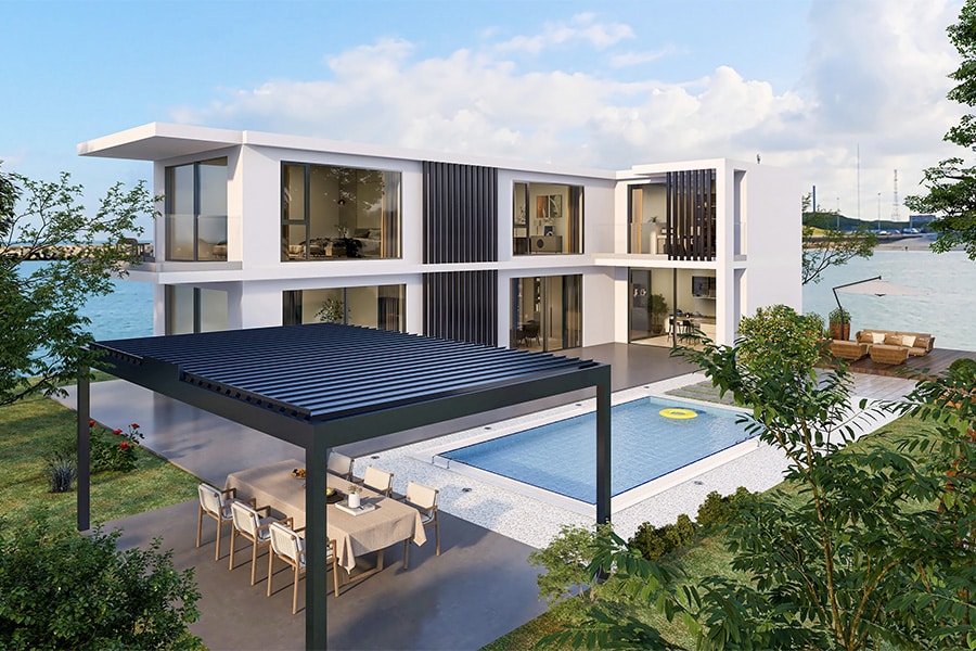 Gastgewerbebetriebe machen die Investition in eine Terrassenüberdachung schnell wieder wett. 2