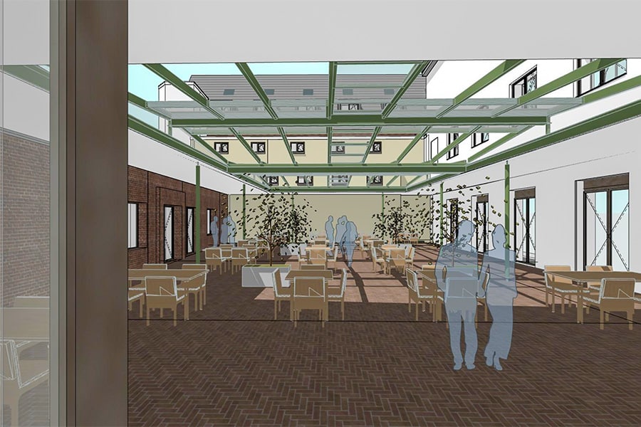 Sliding canopy transforms Tivoli Utrecht 1