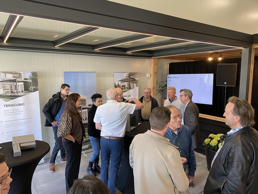 Erhardt receives trade partners during customer event in the Netherlands 1