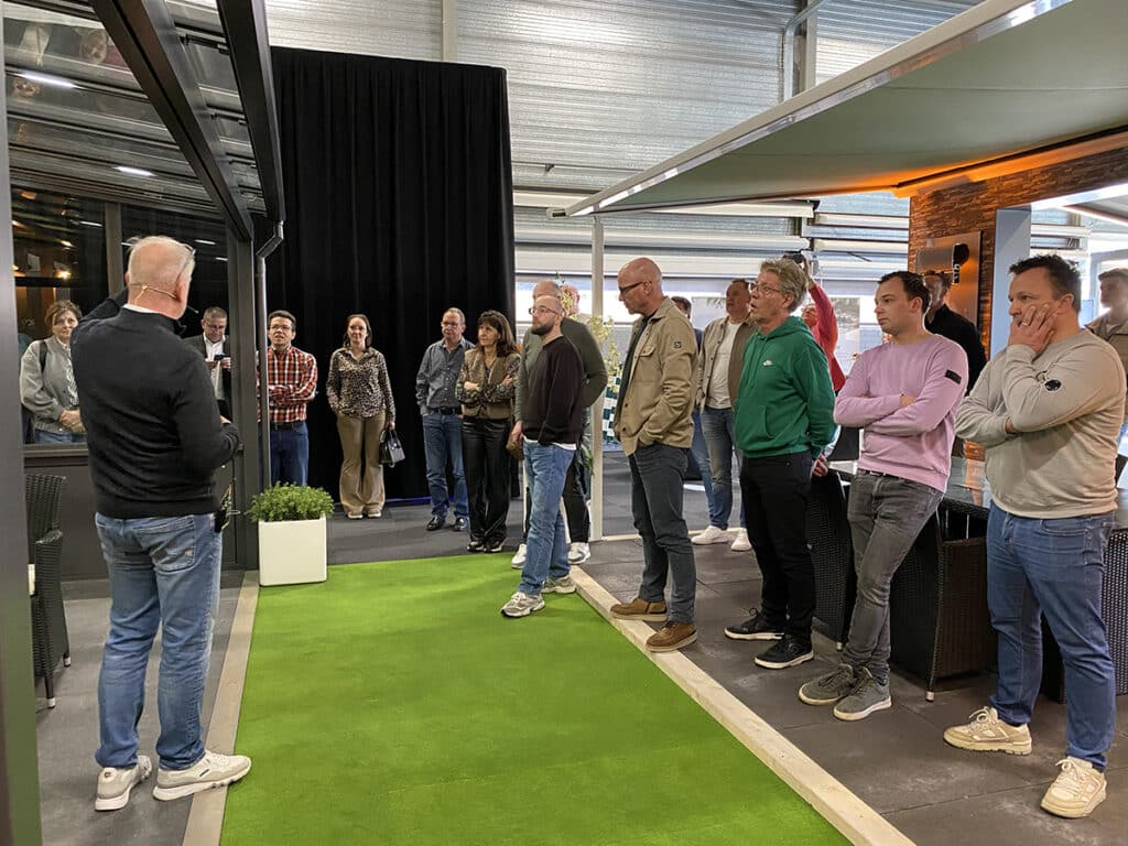 Erhardt receives trade partners during customer event in the Netherlands 2