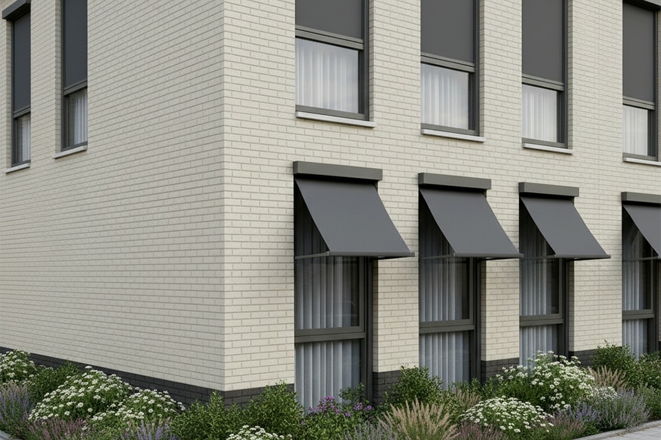 PVC-vrije screens voor moderne verticale oplossingen 1