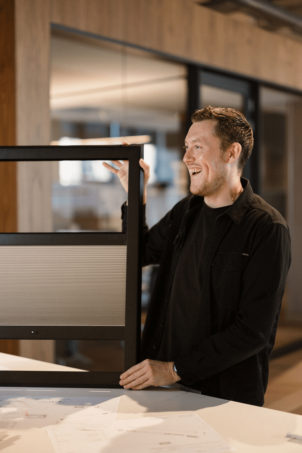 Categorie binnenzonwering: Coulisse uit Enter wint Z&R Award met Smart Frame het click-in frame voor draai-kiepramen en deuren 2