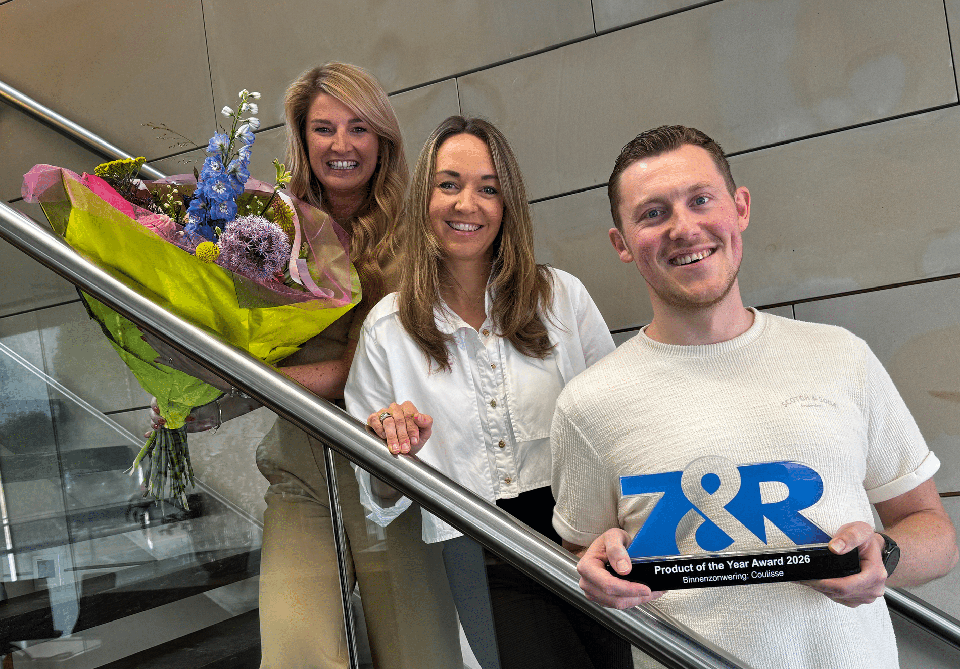 Categorie binnenzonwering: Coulisse uit Enter wint Z&R Award met Smart Frame het click-in frame voor draai-kiepramen en deuren 8