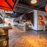 The beautiful showroom in Culemborg. With plenty of square meters, customers can explore the options at their leisure.